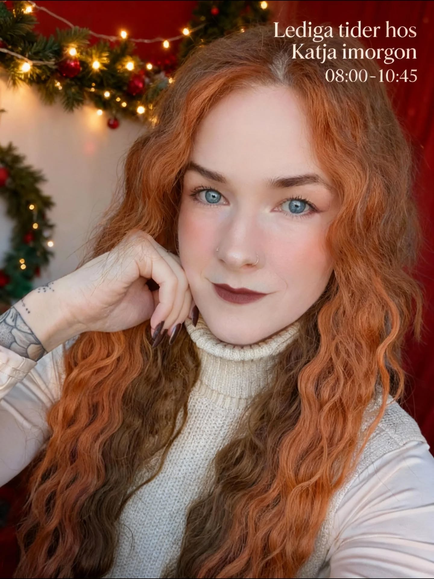 Jag har lediga tider imorgon förmiddag om någon vill komma och hänga med mig och göra sig julfin🎄
Frisör: Katja 🎇 @hairbytorneus

#östersund #frisöröstersund #jämtland #kevinmurphy #wellaprofessional