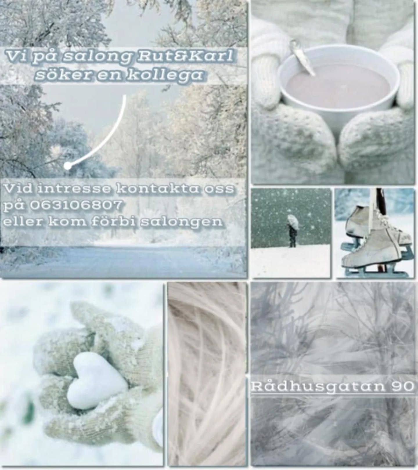 Vi söker en frisör att lägga till teamet. Kontakta oss på telefon eller sväng förbi salongen.
Öppet från 8-17 alla vardagar 
Lediga helger
Bonus system
//Frisörerna på Rut&Karl

#frisörjämtland #östersund #frisöröstersund #wellaprofessional